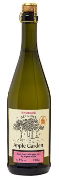 apple garden rhubarb sidrs 075L